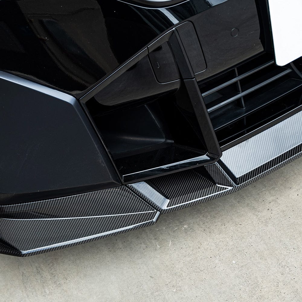 SOOQOO Front Splitter SOOQOO BMW XM G09 Front Lip In Prepreg Carbon Fiber
