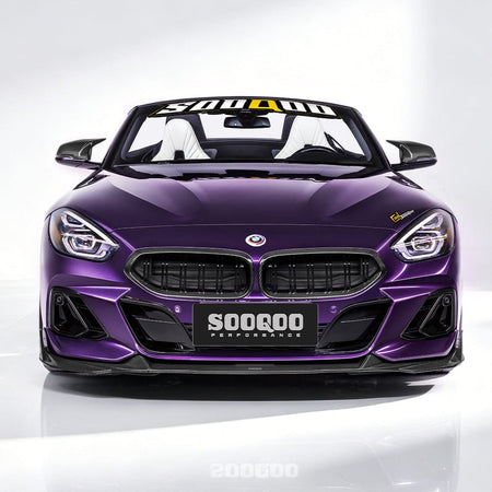 SOOQOO Front Splitter SOOQOO BMW Z4 G29 Front Lip In Prepreg Carbon Fiber