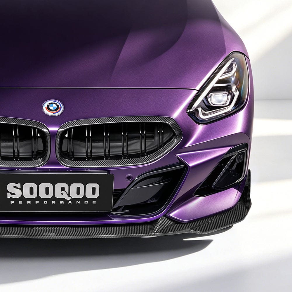 SOOQOO Front Splitter SOOQOO BMW Z4 G29 Front Lip In Prepreg Carbon Fiber