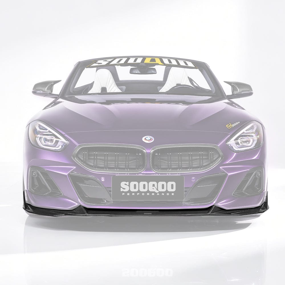 SOOQOO Front Splitter SOOQOO BMW Z4 G29 Front Lip In Prepreg Carbon Fiber