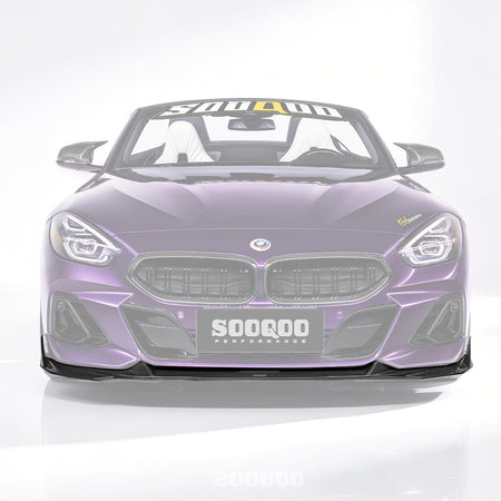 SOOQOO Front Splitter SOOQOO BMW Z4 G29 Front Lip In Prepreg Carbon Fiber