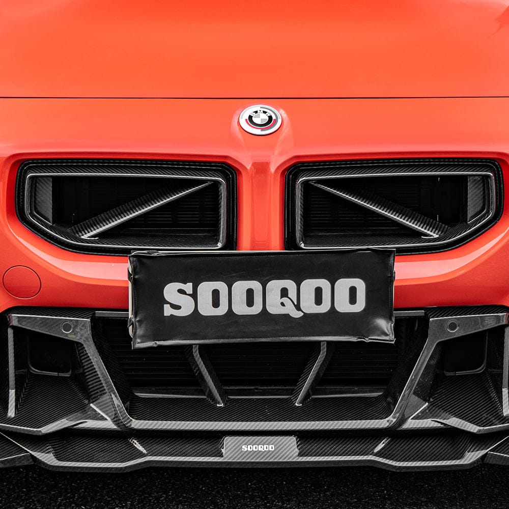 SOOQOO Grille SOOQOO V1 BMW M2 G87 Front Grille In Prepreg Carbon Fiber