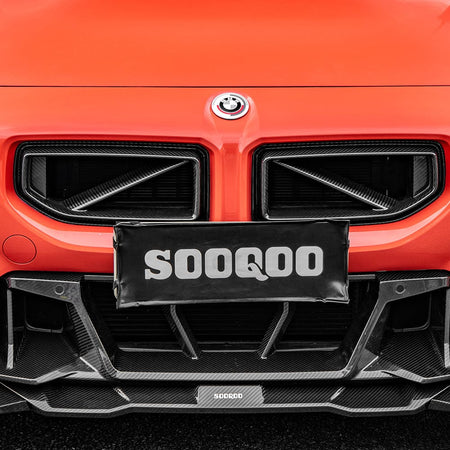 SOOQOO Grille SOOQOO V1 BMW M2 G87 Front Grille In Prepreg Carbon Fiber