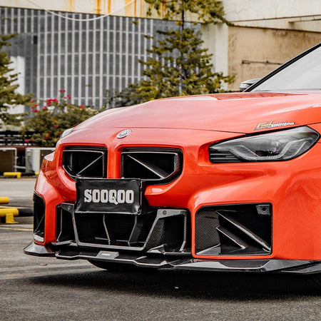 SOOQOO Grille SOOQOO V1 BMW M2 G87 Front Grille In Prepreg Carbon Fiber