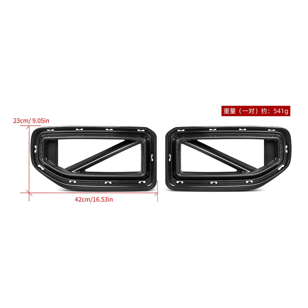SOOQOO Grille SOOQOO V1 BMW M2 G87 Front Grille In Prepreg Carbon Fiber