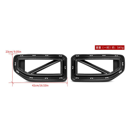 SOOQOO Grille SOOQOO V1 BMW M2 G87 Front Grille In Prepreg Carbon Fiber