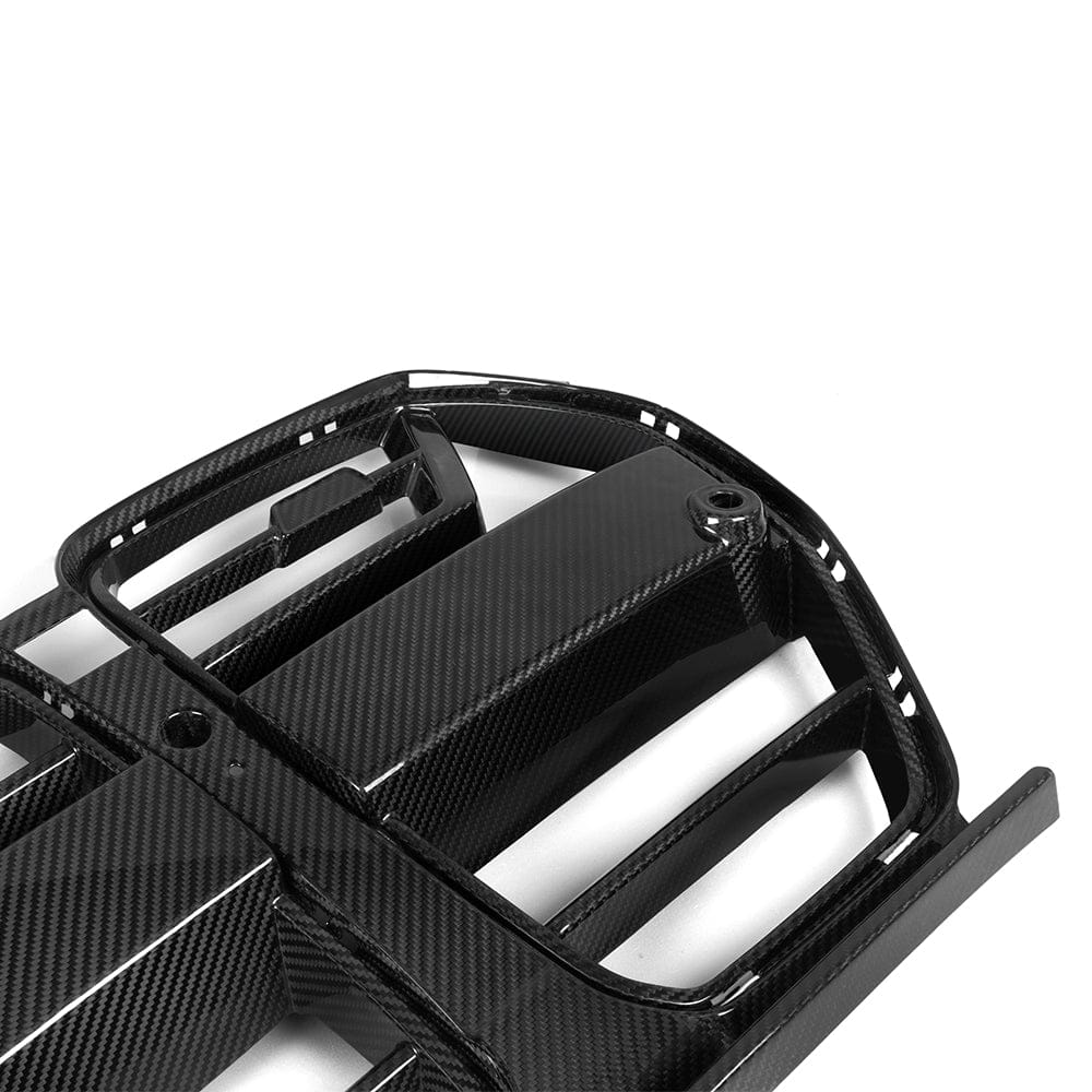 SOOQOO Grille SOOQOO V1 BMW M3 G80 M4 G82 Front Grille In Prepreg Carbon Fiber