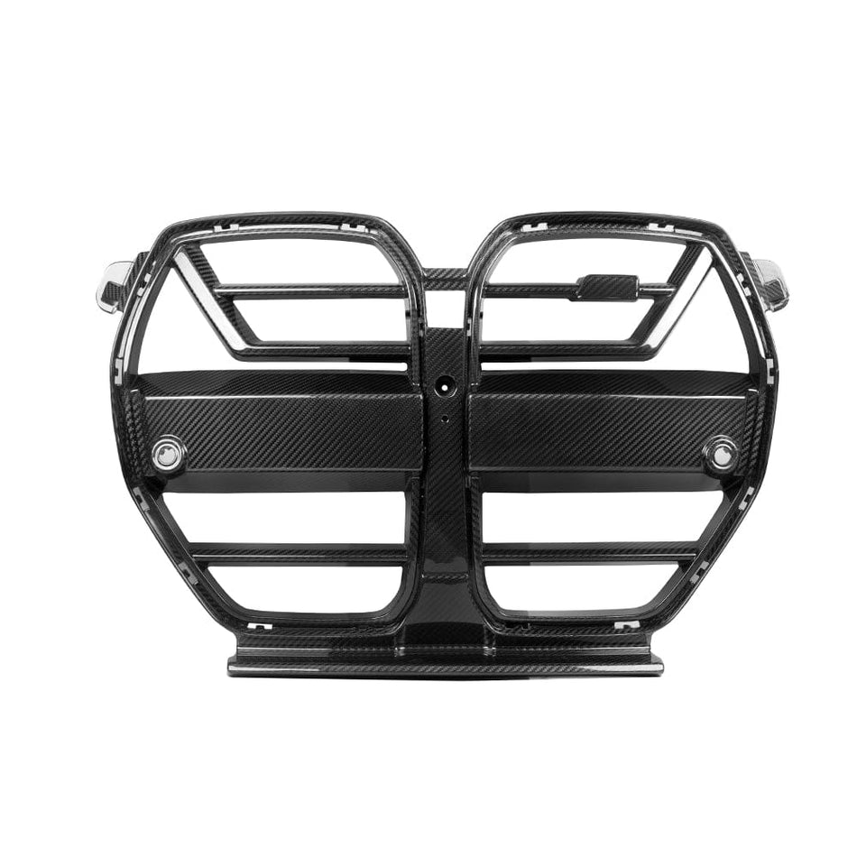 SOOQOO Grille SOOQOO V1 BMW M3 G80 M4 G82 Front Grille In Prepreg Carbon Fiber