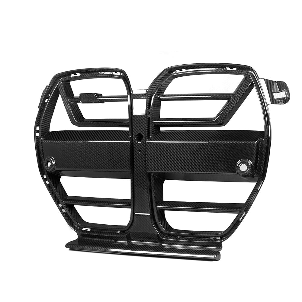 SOOQOO Grille SOOQOO V1 BMW M3 G80 M4 G82 Front Grille In Prepreg Carbon Fiber