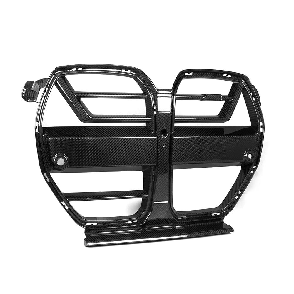 SOOQOO Grille SOOQOO V1 BMW M3 G80 M4 G82 Front Grille W/ACC In Prepreg Carbon Fiber