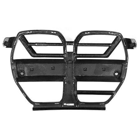 SOOQOO Grille SOOQOO V1 BMW M3 G80 M4 G82 Front Grille W/ACC In Prepreg Carbon Fiber