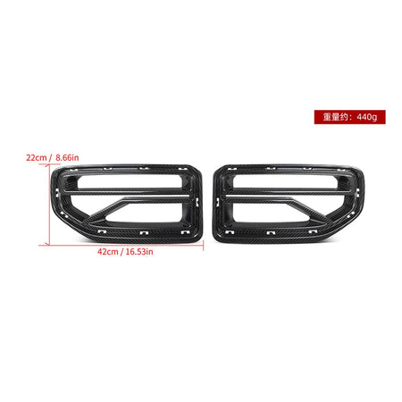 SOOQOO Grille SOOQOO V2 BMW M2 G87 Front Grille In Prepreg Carbon Fiber