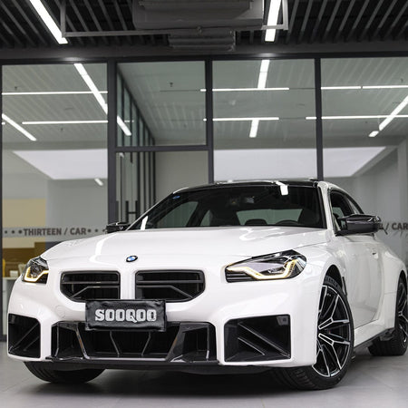 SOOQOO Grille SOOQOO V2 BMW M2 G87 Front Grille In Prepreg Carbon Fiber