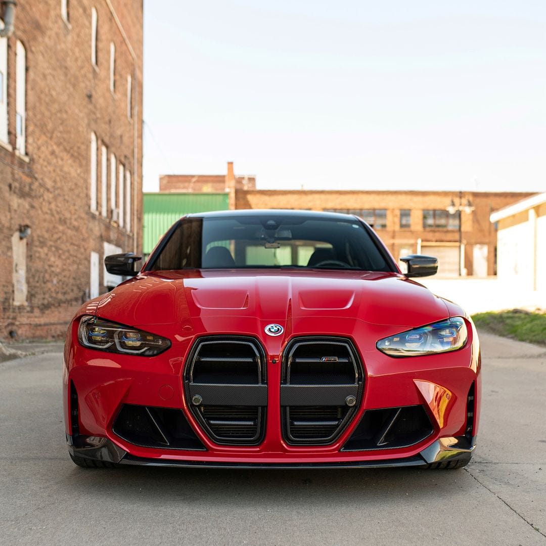 SOOQOO Grille SOOQOO V2 BMW M3 G80 M4 G82 Front Grille In Prepreg Carbon Fiber