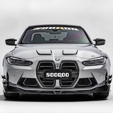 SOOQOO Grille SOOQOO V2 BMW M3 G80 M4 G82 Front Grille In Prepreg Carbon Fiber