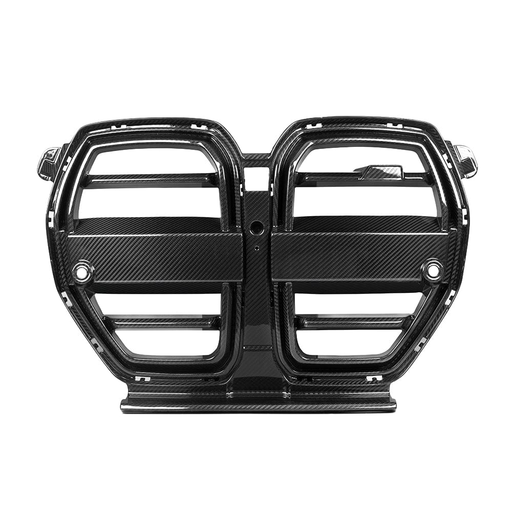 SOOQOO Grille SOOQOO V2 BMW M3 G80 M4 G82 Front Grille In Prepreg Carbon Fiber