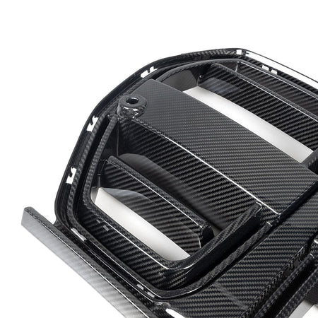 SOOQOO Grille SOOQOO V2 BMW M3 G80 M4 G82 Front Grille W/ACC In Prepreg Carbon Fiber
