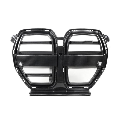 SOOQOO Grille SOOQOO V2 BMW M3 G80 M4 G82 Front Grille W/ACC In Prepreg Carbon Fiber