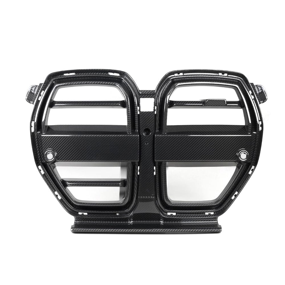 SOOQOO Grille SOOQOO V2 BMW M3 G80 M4 G82 Front Grille W/ACC In Prepreg Carbon Fiber