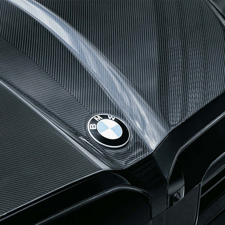 SOOQOO Hood SOOQOO BMW M5 G90 Vented Hood In Prepreg Carbon Fiber