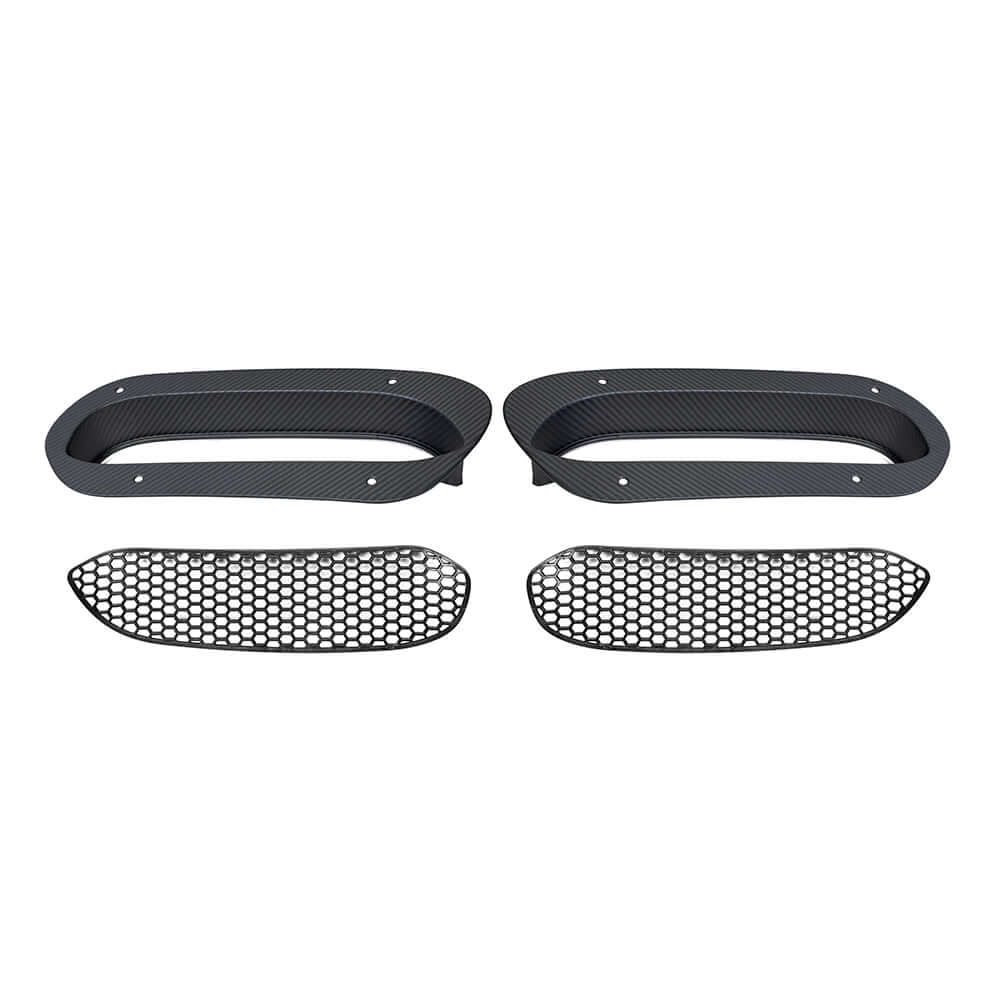 SOOQOO Hood SOOQOO BMW M5 G90 Vented Hood In Prepreg Carbon Fiber