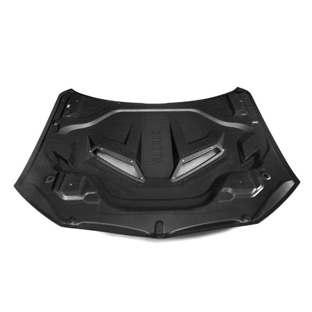 SOOQOO Hood SOOQOO BMW X5M F95 Vented Hood In Gloss Carbon