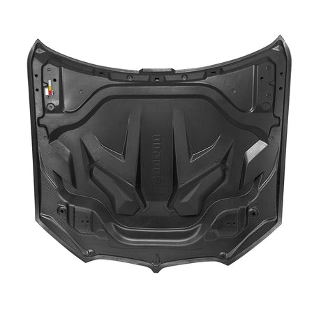 SOOQOO Hood SOOQOO BMW X5M F95 Vented Hood In Gloss Carbon