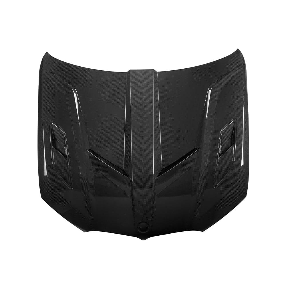 SOOQOO Hood SOOQOO BMW X5M F95 Vented Hood In Gloss Carbon