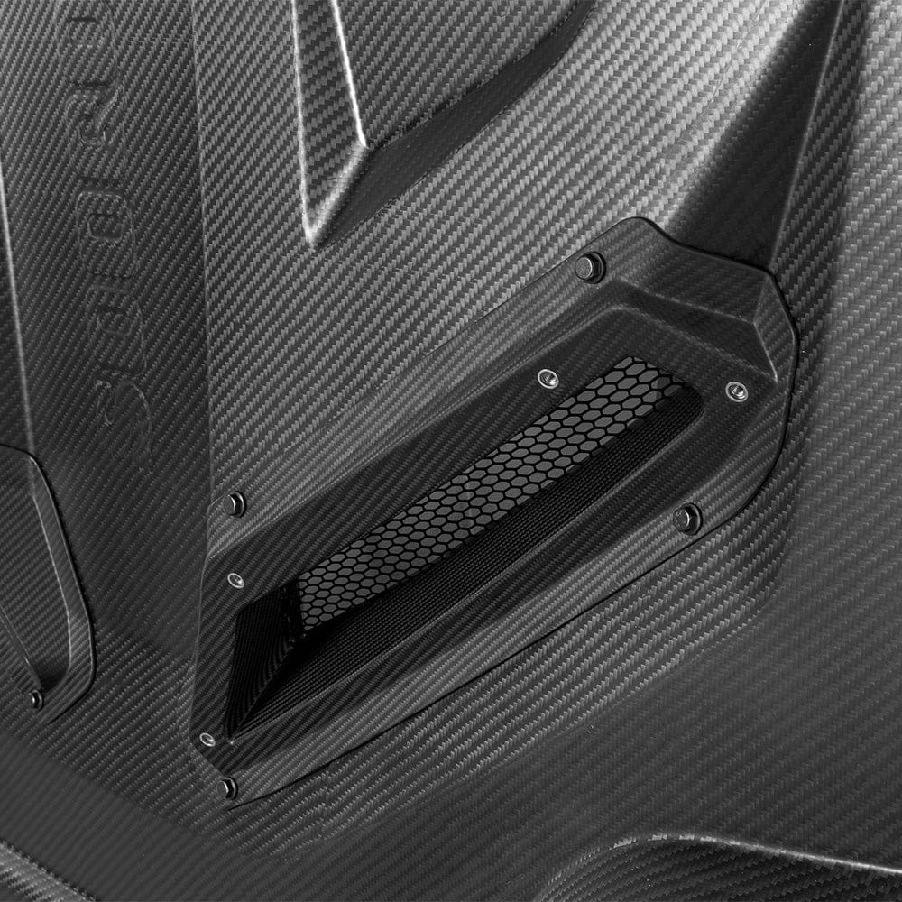 SOOQOO Hood SOOQOO BMW X5M F95 Vented Hood In Gloss Carbon