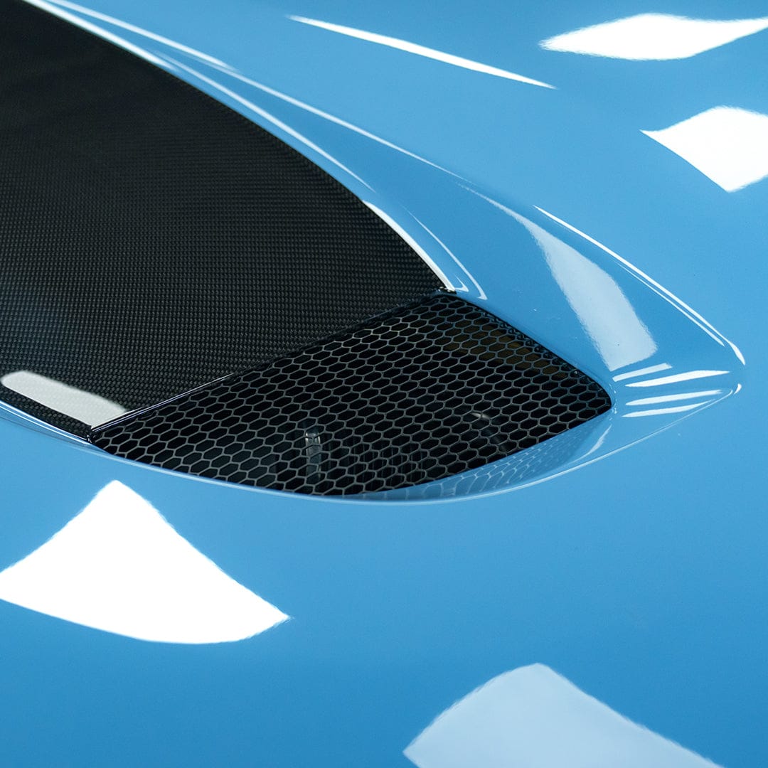 SOOQOO Hood SOOQOO V2 BMW M2 G87 Vented Hood In White Primer Finish