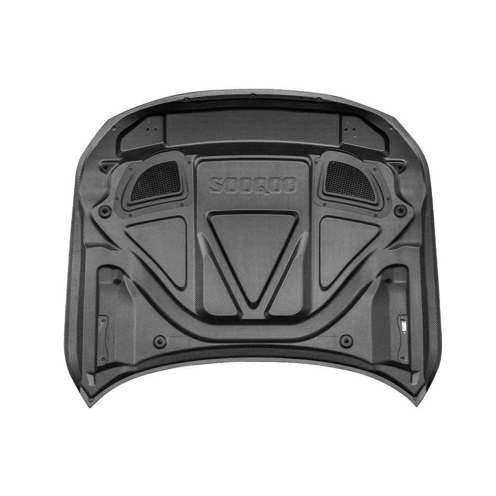 SOOQOO Hood SOOQOO V2 BMW M2 G87 Vented Hood In White Primer Finish