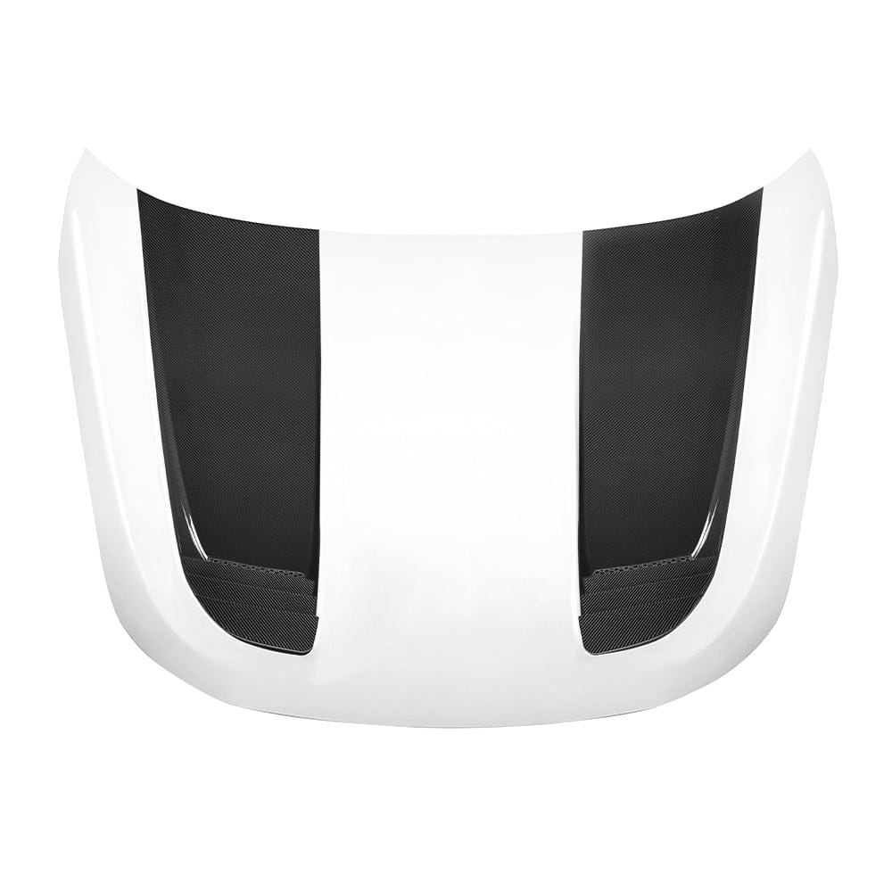 SOOQOO Hood SOOQOO V2 BMW M2 G87 Vented Hood In White Primer Finish