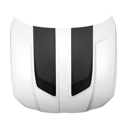 SOOQOO Hood SOOQOO V2 BMW M3 G80 M4 G82 Vented Hood in White Primer Finish