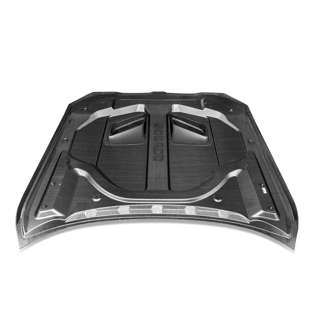 SOOQOO Hood SOOQOO V2 BMW M3 G80 M4 G82 Vented Hood in White Primer Finish