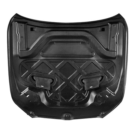 SOOQOO Hood SOOQOO V2 BMW M5 G90 Vented Hood In Primer Finish Carbon