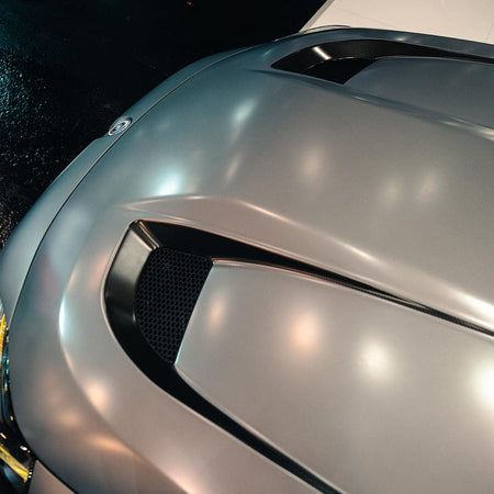 SOOQOO Hood SOOQOO V3 BMW M2 G87 Vented Hood In White Primer Finish