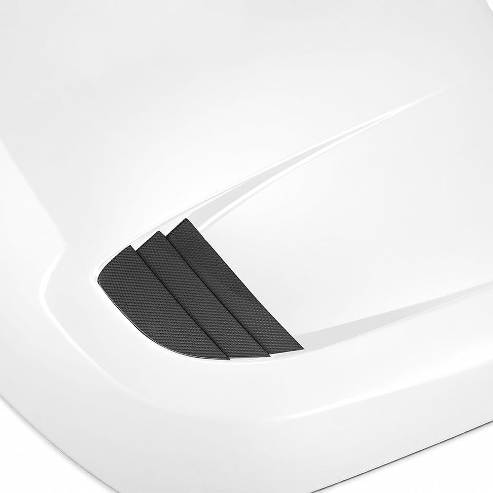 SOOQOO Hood SOOQOO V3 BMW M2 G87 Vented Hood In White Primer Finish