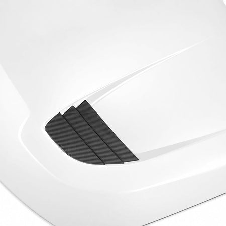 SOOQOO Hood SOOQOO V3 BMW M2 G87 Vented Hood In White Primer Finish