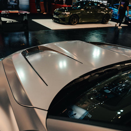 SOOQOO Hood SOOQOO V3 BMW M2 G87 Vented Hood In White Primer Finish