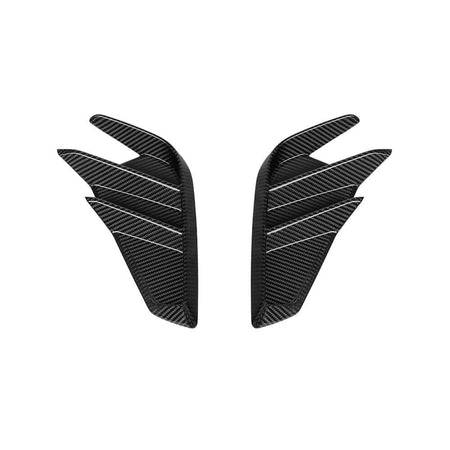 SOOQOO Misc. Exterior SOOQOO AUDI RS3 8Y Rear Bumper Inserts In Prepreg Carbon Fiber