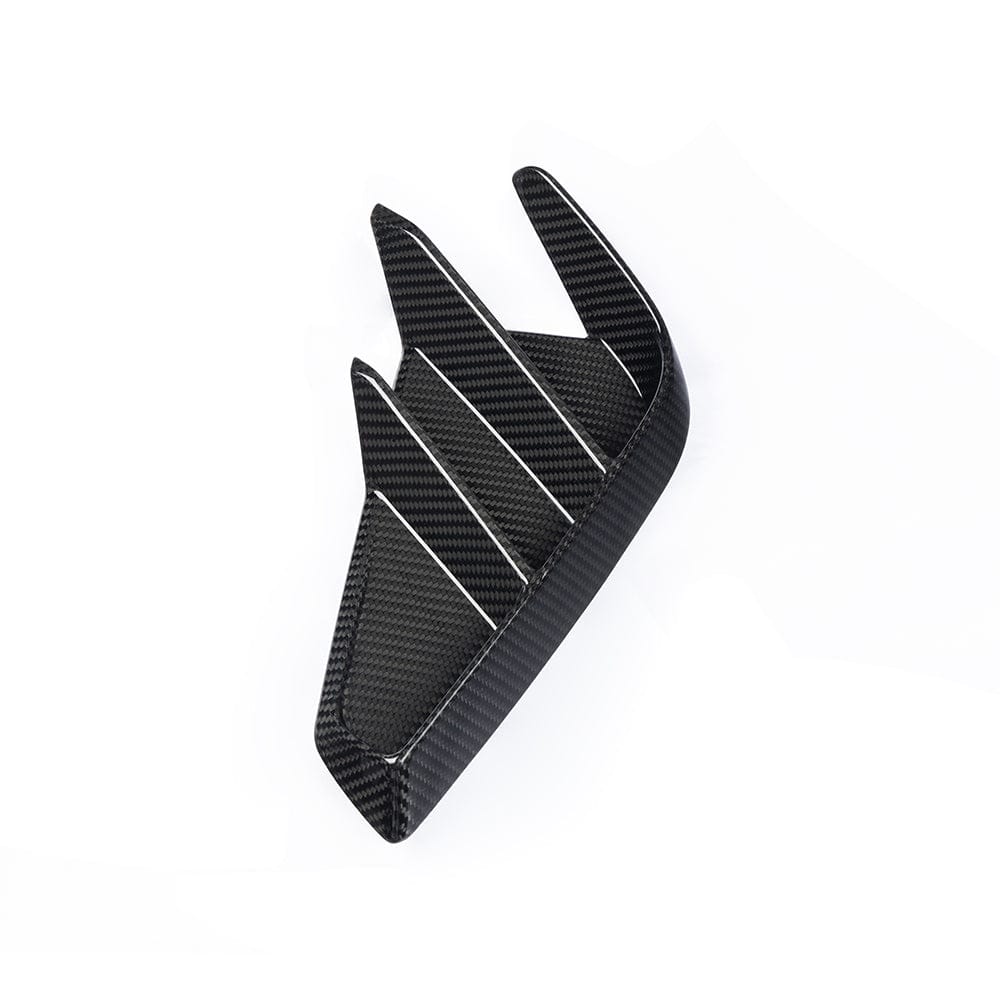 SOOQOO Misc. Exterior SOOQOO AUDI RS3 8Y Rear Bumper Inserts In Prepreg Carbon Fiber