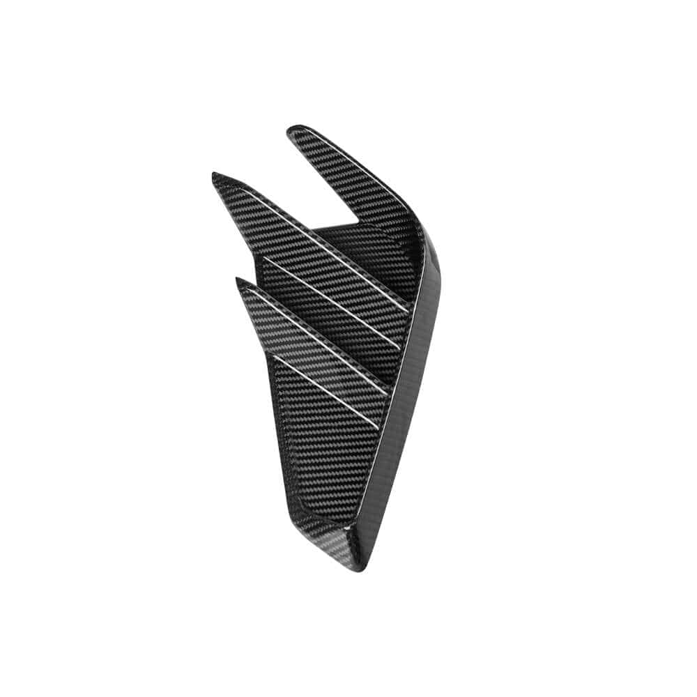 SOOQOO Misc. Exterior SOOQOO AUDI RS3 8Y Rear Bumper Inserts In Prepreg Carbon Fiber