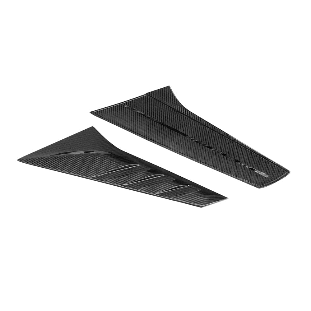 SOOQOO Misc. Exterior SOOQOO AUDI RS3 8Y Rear Window Fins In Prepreg Carbon Fiber