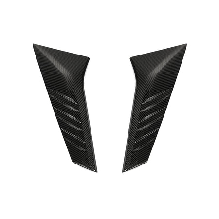 SOOQOO Misc. Exterior SOOQOO AUDI RS3 8Y Rear Window Fins In Prepreg Carbon Fiber