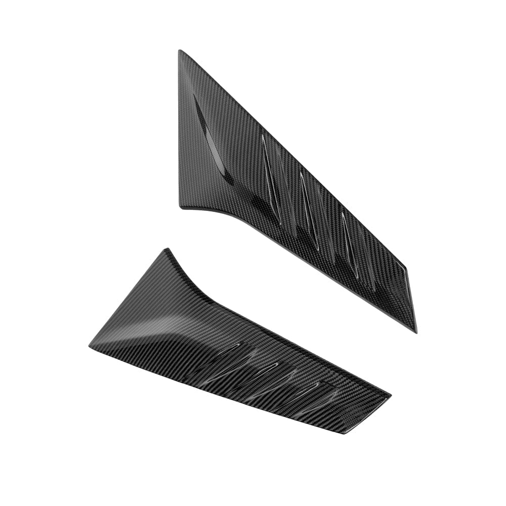 SOOQOO Misc. Exterior SOOQOO AUDI RS3 8Y Rear Window Fins In Prepreg Carbon Fiber