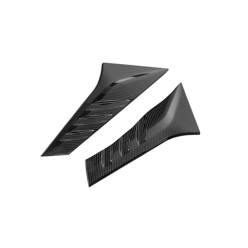 SOOQOO Misc. Exterior SOOQOO AUDI RS3 8Y Rear Window Fins In Prepreg Carbon Fiber