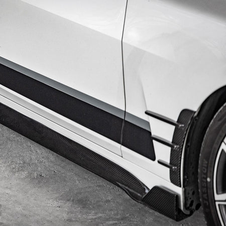 SOOQOO Misc. Exterior SOOQOO BMW 4 Series G22 Rear Arch Trims In Prepreg Carbon Fiber