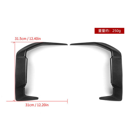 SOOQOO Misc. Exterior SOOQOO BMW 5 Series G60 Front Bumper Insert In Prepreg Carbon Fiber