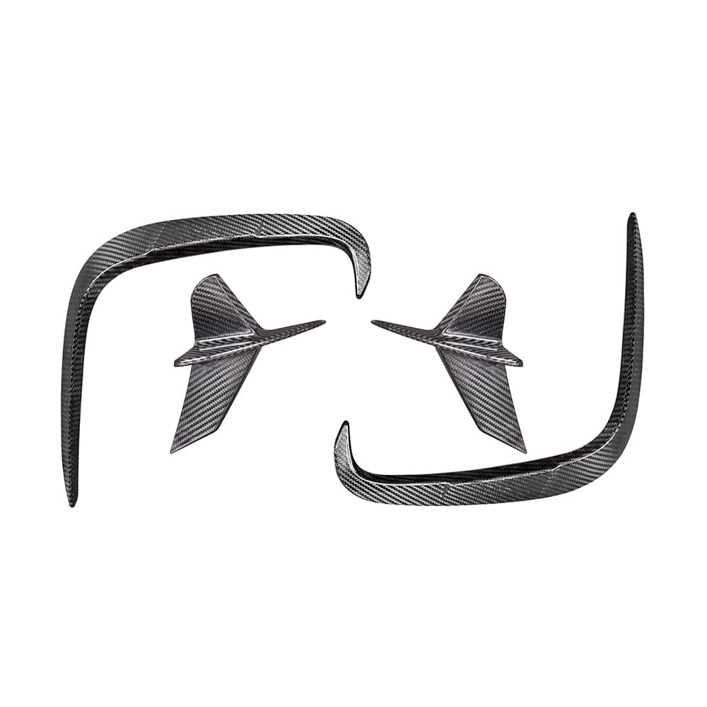 SOOQOO Misc. Exterior SOOQOO BMW 8 Series G14 Rear Bumper Insert In Prepreg Carbon Fiber