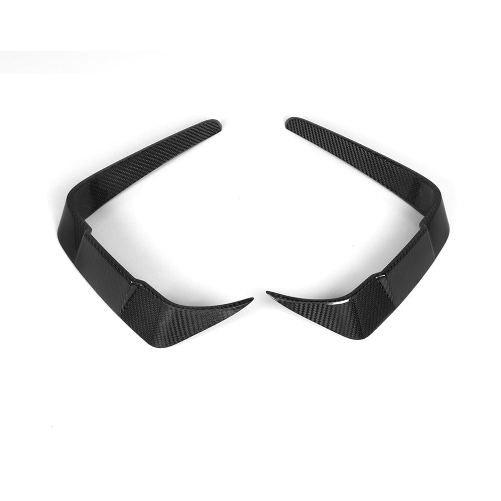 SOOQOO Misc. Exterior SOOQOO BMW M2 F87 LCI Front Bumper Inserts In Prepreg Carbon Fiber